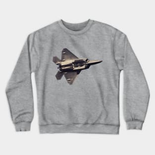 F-22 Raptor weapons doors open Crewneck Sweatshirt